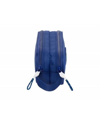 Bolso escolar portatodo safta doble fc barcelona navy blue 80x210x60 mm