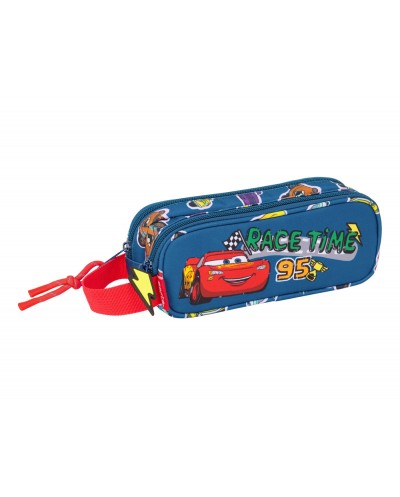 Bolso escolar portatodo safta doble cars racing 80x210x60 mm