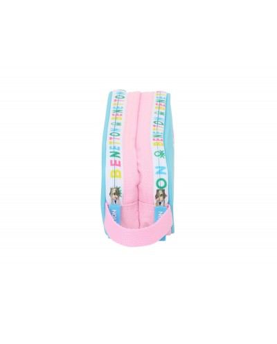 Bolso escolar portatodo safta doble benetton unique 80x210x60 mm