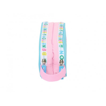Bolso escolar portatodo safta doble benetton unique 80x210x60 mm