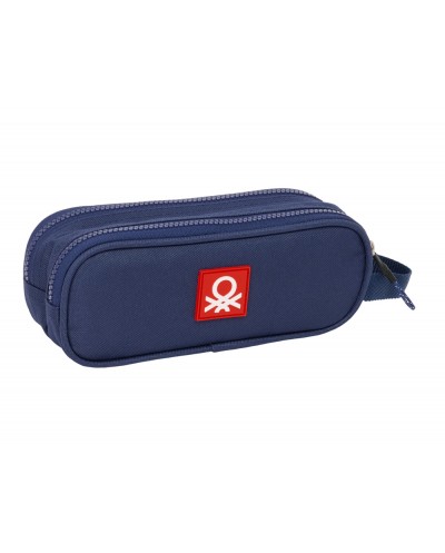Bolso escolar portatodo safta doble benetton flag 80x210x60 mm