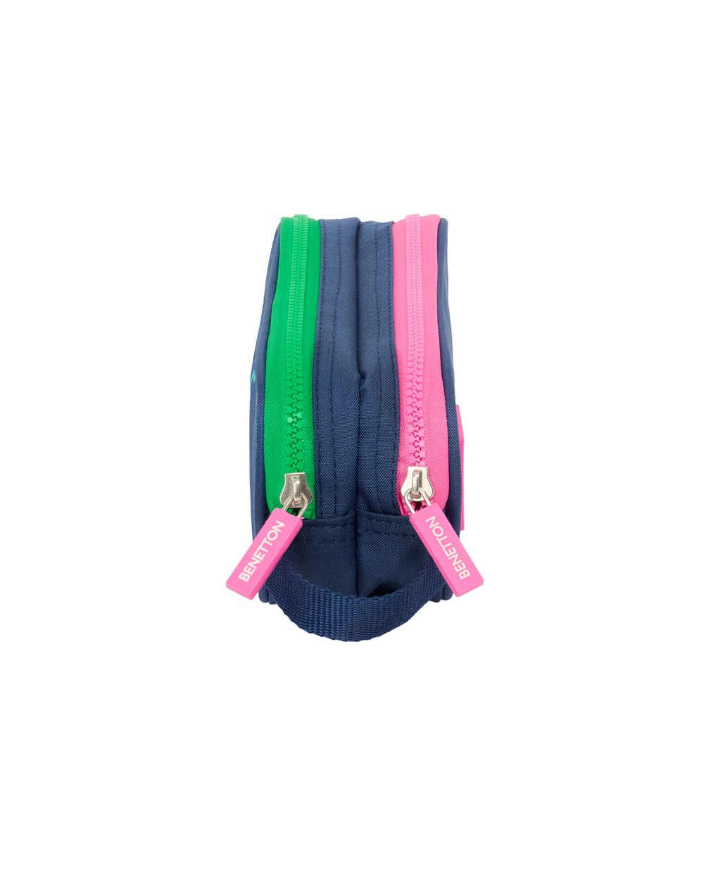 Bolso escolar portatodo safta doble benetton damero 80x210x60 mm