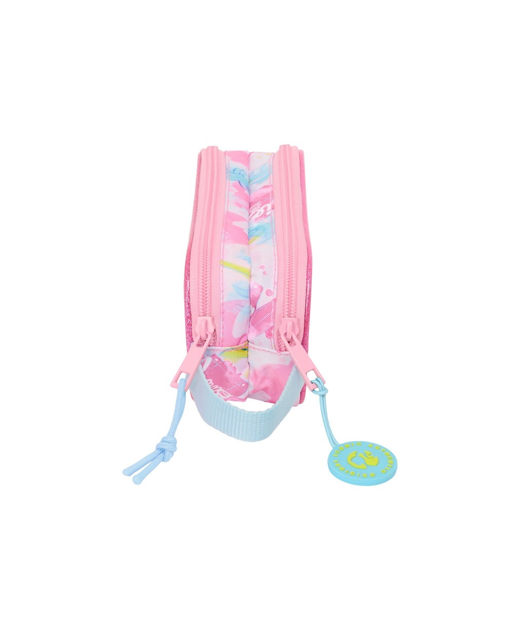 Bolso escolar portatodo safta doble barbie 80x210x60 mm