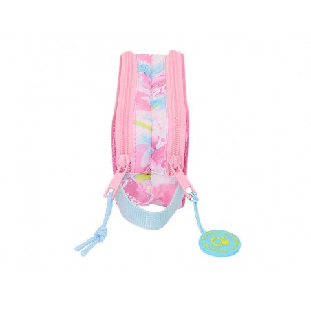 Bolso escolar portatodo safta doble barbie 80x210x60 mm