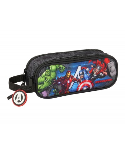 Bolso escolar portatodo safta doble avengers vendetta 80x210x60 mm