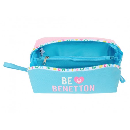Bolso escolar portatodo safta cuadrado grande benetton unique 80x200x80 mm