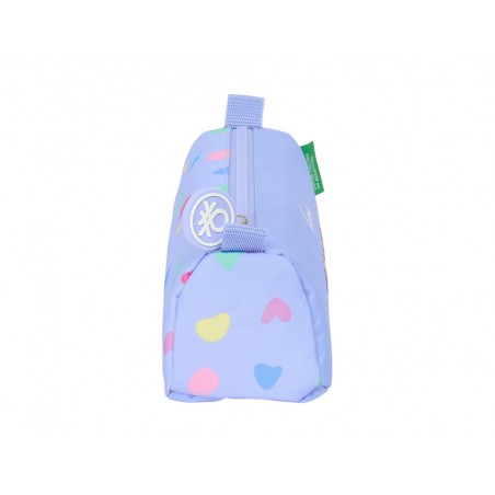 Bolso escolar portatodo safta benetton lila 80x210x70 mm