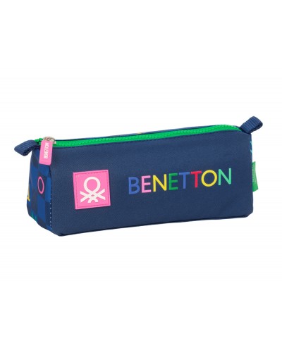 Bolso escolar portatodo safta benetton damero 80x210x70 mm