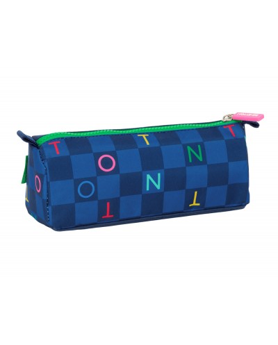 Bolso escolar portatodo safta benetton damero 80x210x70 mm