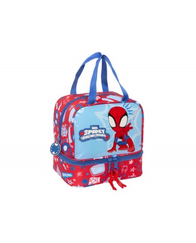Portameriendas safta spidey rescue 200x200x150 mm