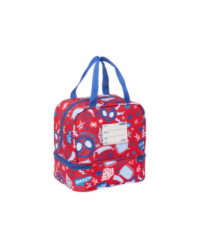 Portameriendas safta spidey rescue 200x200x150 mm