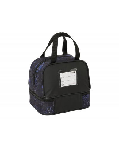Portameriendas safta spider man attack 200x200x150 mm