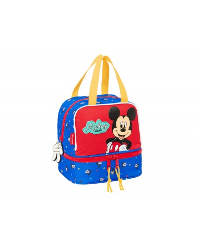 Portameriendas safta mickey mouse good day 200x200x150 mm
