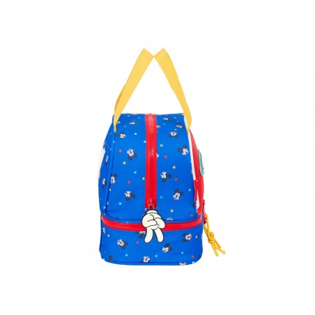 Portameriendas safta mickey mouse good day 200x200x150 mm