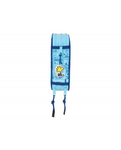 Plumier escolar safta triple 37 piezas snoopy love 195x125x55 mm