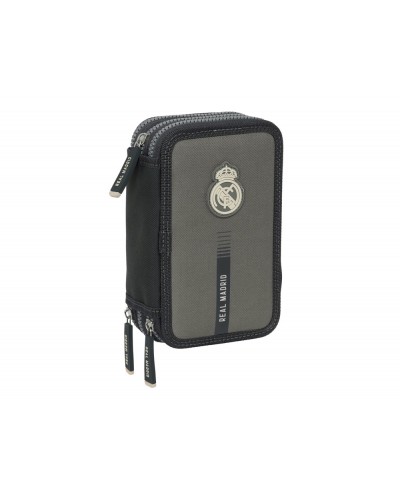 Plumier escolar safta triple 37 piezas real madrid 3 equipacion 24 25 195x125x55 mm