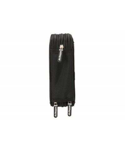 Plumier escolar safta triple 37 piezas kappa dark 195x125x55 mm