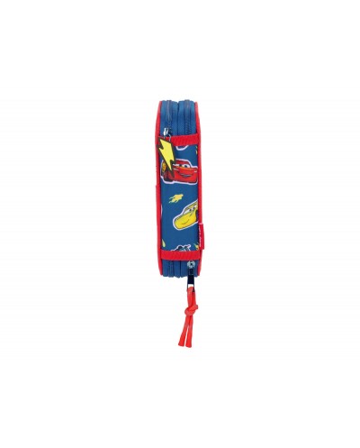 Plumier escolar safta doble pequeno 29 piezas cars racing 195x125x40 mm