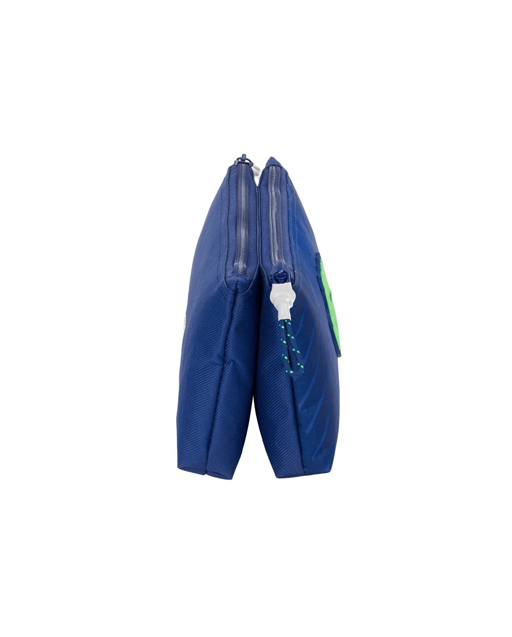 Neceser safta pequeno doble fc barcelona navy blue 100x220x80 mm