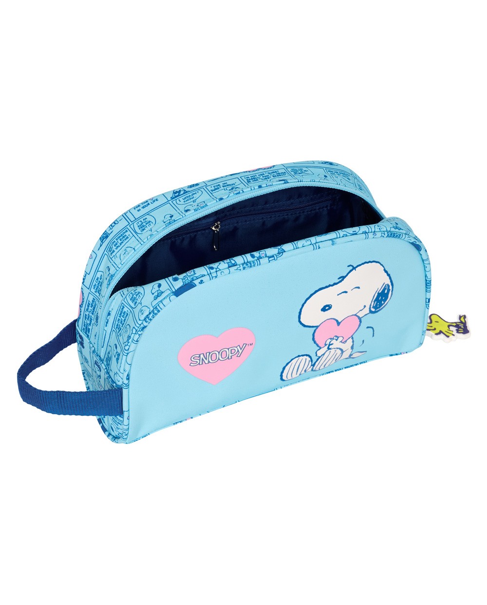 Neceser safta adaptable a carro snoopy love 160x260x90 mm