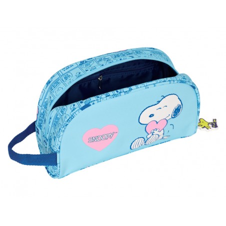 Neceser safta adaptable a carro snoopy love 160x260x90 mm