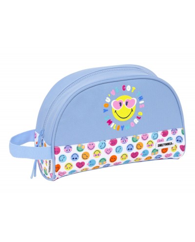 Neceser safta adaptable a carro reciclado smiley world joyful 180x280x100 mm