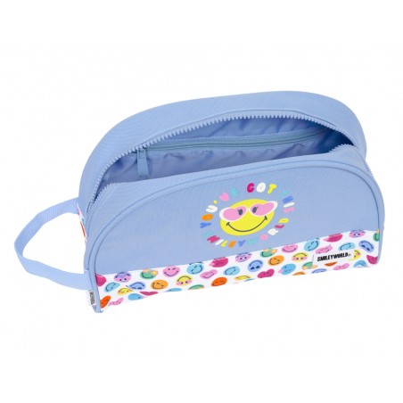Neceser safta adaptable a carro reciclado smiley world joyful 180x280x100 mm