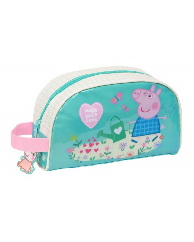 Neceser safta adaptable a carro peppa pig pretty flowers 160x260x90 mm