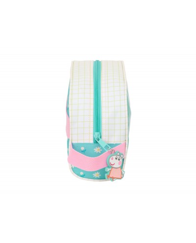 Neceser safta adaptable a carro peppa pig pretty flowers 160x260x90 mm