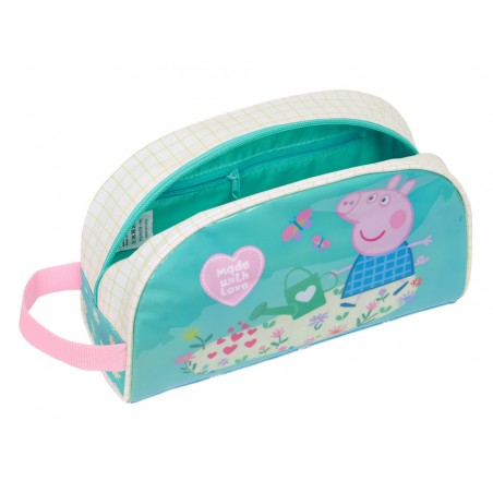 Neceser safta adaptable a carro peppa pig pretty flowers 160x260x90 mm