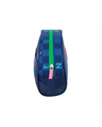 Neceser safta adaptable a carro benetton damero 180x280x100 mm