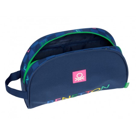 Neceser safta adaptable a carro benetton damero 180x280x100 mm