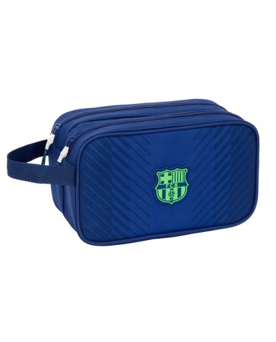 Neceser safta 2 departamentos adaptable a carro fc barcelona navy blue 150x260x125 mm