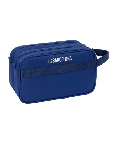 Neceser safta 2 departamentos adaptable a carro fc barcelona navy blue 150x260x125 mm