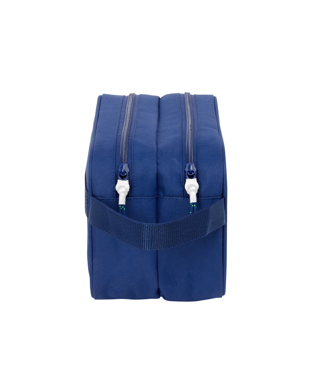 Neceser safta 2 departamentos adaptable a carro fc barcelona navy blue 150x260x125 mm