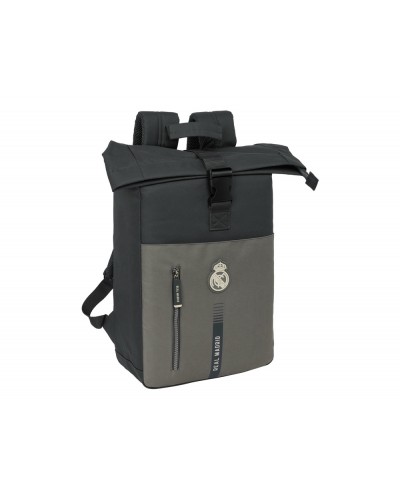 Mochila safta solapa para portatil 156 real madrid 3 equipacion 24 25 420x330x150 mm