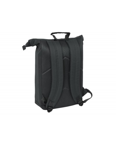 Mochila safta solapa para portatil 156 real madrid 3 equipacion 24 25 420x330x150 mm