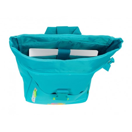 Mochila safta solapa para portatil 156 benetton spring 420x280x130 mm