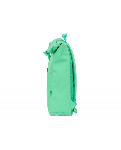 Mochila safta solapa para portatil 156 benetton mint 420x280x130 mm