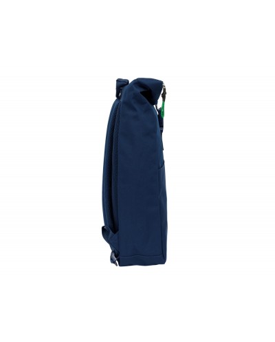 Mochila safta solapa para portatil 156 benetton green 420x280x130 mm