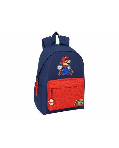 Mochila safta para portatil 141 super mario trick 430x310x130 mm