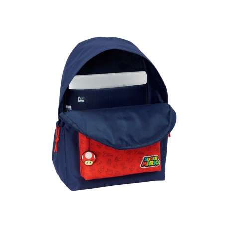 Mochila safta para portatil 141 super mario trick 430x310x130 mm