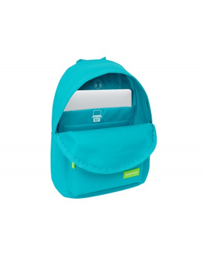 Mochila safta para portatil 141 benetton spring 410x310x160 mm