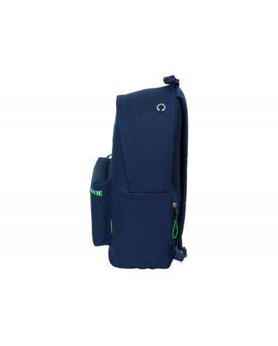 Mochila safta para portatil 141 benetton green 410x310x160 mm