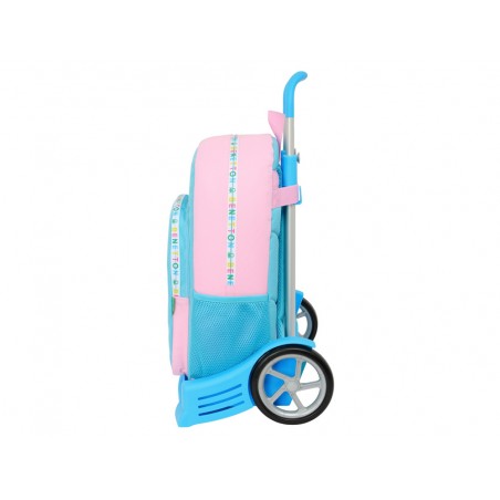 Mochila safta mod 876 con carro evolution benetton unique 460x300x140 mm