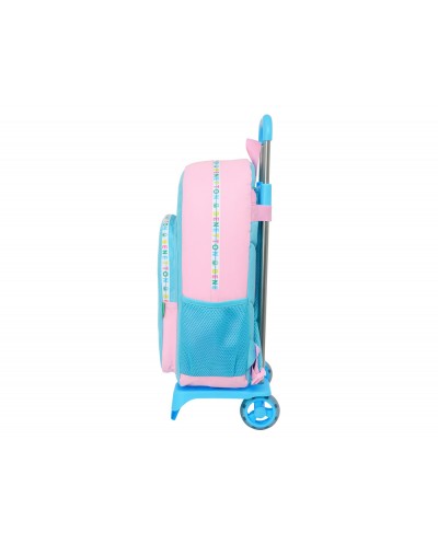 Mochila safta mod 876 con carro 905 benetton unique 460x300x140 mm