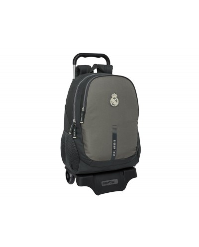 Mochila safta mod 665 con carro 905 real madrid 3 equipacion 24 25 440x320x160 mm