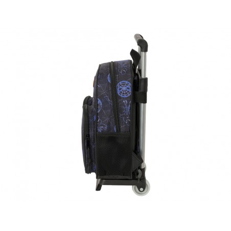 Mochila safta mod 524 con carro 705 spider man attack 330x270x100 mm