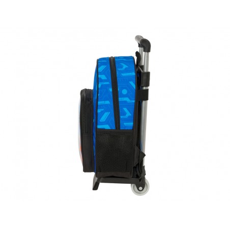 Mochila safta mod 524 con carro 705 hot wheels let s race 330x270x100 mm