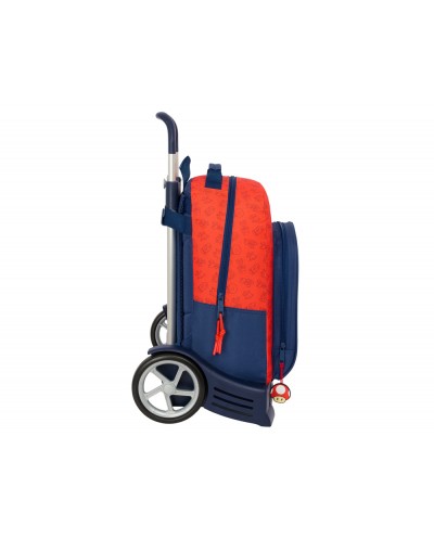 Mochila safta mod 305 con carro evolution super mario trick 420x320x150 mm